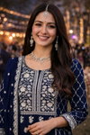 Hoor By Mrudangi Georgette Embroidered Work Readymade Suits Online Wholesale